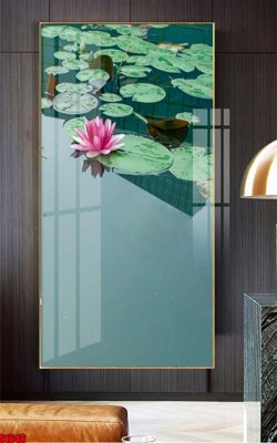 File in ấn File tranh hoa sen S1646 (bản gốc) từ file gốc