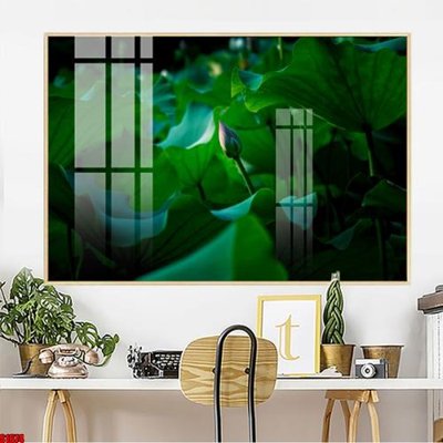 File gốc File tranh hoa sen S1674 (in mica) trang trí