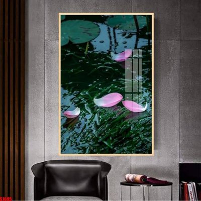 File gốc File tranh hoa sen S1695 (chủ đề hiện đại) trang trí