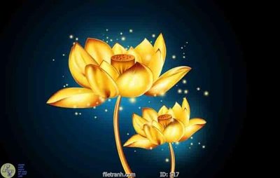 File in trần Tranh cửu ngư quần hội sen cá S17 (file gốc) hoa văn 3D