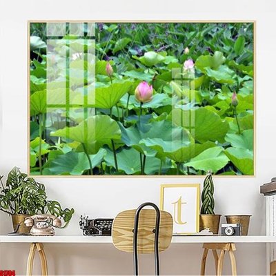 File PSD File tranh hoa sen S1704 (bản gốc) cho nhà in