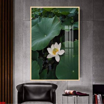 File tranh trang trí File tranh hoa sen S1741 (tải file gốc)