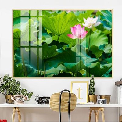 Tải file File tranh hoa sen S1783 (PSD) cho in ấn quảng cáo