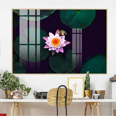 File gốc File tranh hoa sen S1785 (AI/EPS) cho in ấn