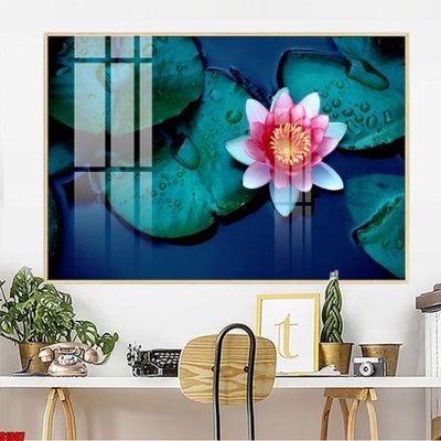 Chi tiết file ảnh File tranh hoa sen S1807 sắc nét