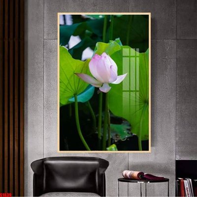 File gốc File tranh hoa sen S1839 (PNG) nền trong suốt