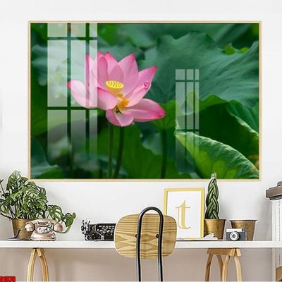 File gốc File tranh hoa sen S1878 (phong cách) cổ điển