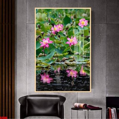 File gốc File tranh hoa sen S2006 (chuẩn CMYK) cho nhà in