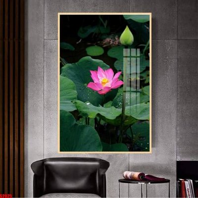File tranh File tranh hoa sen S2025 (ảnh gốc) in trần nhà