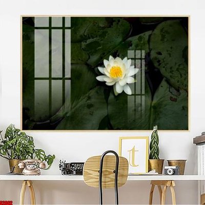 Hình ảnh file gốc in trần nhà File tranh hoa sen S2062