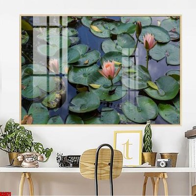 File in trần File tranh hoa sen S2071 (bản gốc) hoa văn