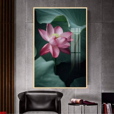 File tranh File tranh hoa sen S2077 (gốc) chủ đề trừu tượng