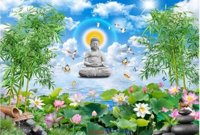 Tải file Tranh cửu ngư quần hội sen cá S238 (gốc) làm file tranh quảng cáo