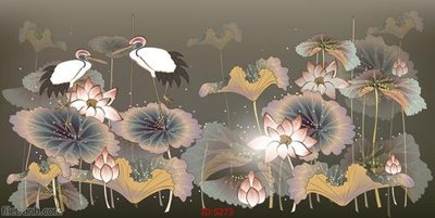 Tải file gốc Tranh cửu ngư quần hội sen cá S273 (bản PSD) chỉnh sửa được