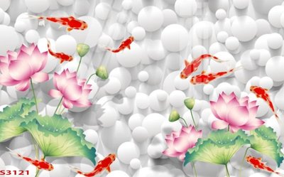 Tải file gốc Tranh hoa sen cá cửu ngư quần hội S3121 (in tráng gương) 5DFile gốc Tranh hoa sen cá cửu ngư quần hội S3121 (in ấn) phiên bản premium