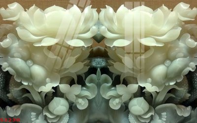 Tải về file gốc Tranh hoa sen cá cửu ngư quần hội S3230 (chuẩn in ấn)