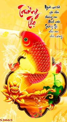 Tải file Tranh hoa sen cá cửu ngư quần hội S3665 (gốc) chủ đề phong thủy