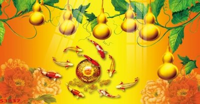 Mua file tranh gốc Tranh hoa sen cá cửu ngư quần hội S3837 tại Filetranh.com