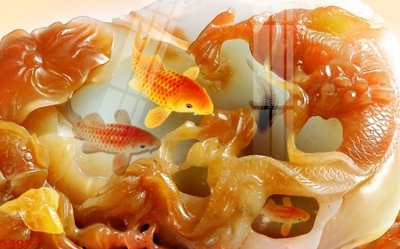 Tải file PSD Tranh hoa sen cá cửu ngư quần hội S4057 (nguyên layer) để in