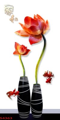 File PSD Tranh hoa sen cá cửu ngư quần hội S4363 (bản gốc) đã tách nền