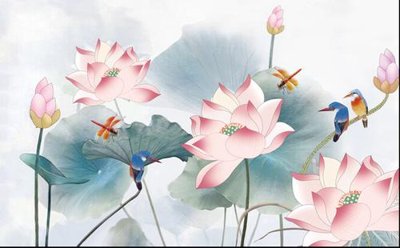 Tải file gốc Tranh cửu ngư quần hội sen cá S469 (in tráng gương) cao cấpFile gốc Tranh cửu ngư quần hội sen cá S469 (in ấn) phiên bản độc quyền