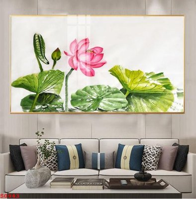 File ảnh gốc Tranh cửu ngư quần hội sen cá S943 (chuyên in mica)