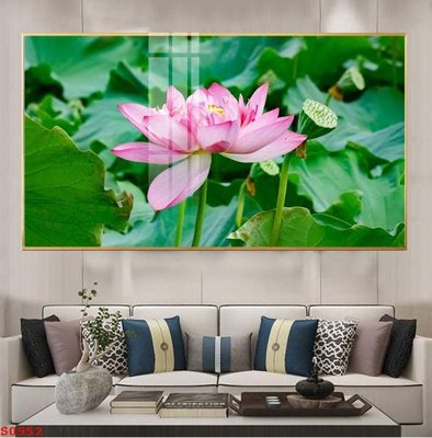 Mua file gốc Tranh cửu ngư quần hội sen cá S952 (chất lượng) tại Filetranh.com