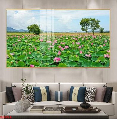 File gốc Tranh cửu ngư quần hội sen cá S954 (PSD/TIFF) độ phân giải cao