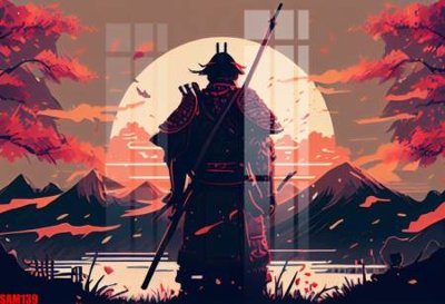 Download file gốc File tranh samurai võ sĩ nhật bản SAM139 (dùng cho in ấn)