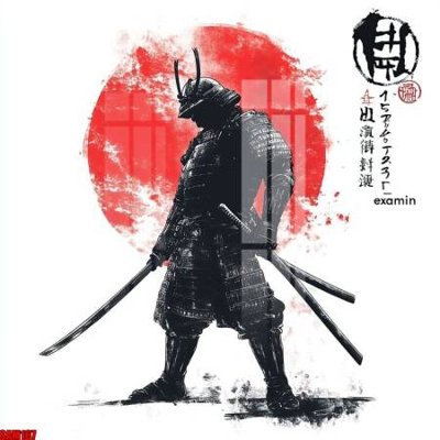 File gốc File tranh samurai võ sĩ nhật bản SAM167 (PNG) trong suốt (transparent)