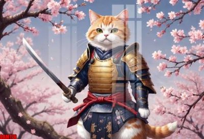 File PSD File tranh samurai võ sĩ nhật bản SAM178 (bản gốc) độ phân giải cao