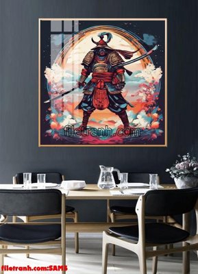 Tải file File tranh samurai võ sĩ nhật bản SAM5 (ảnh gốc) in gạch men
