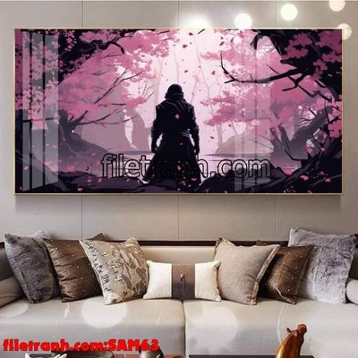 Download file ảnh gốc File tranh samurai võ sĩ nhật bản SAM63 để in ấn