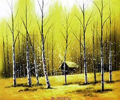 File tranh File tranh sơn dầu SD118 (gốc) in backlit film