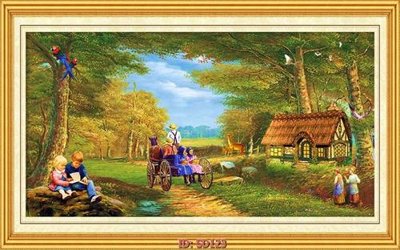 Ảnh mô tả file gốc in mica File tranh sơn dầu SD123