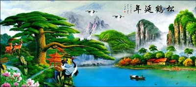 File gốc File tranh sơn dầu SD201 (in lụa) cao cấp