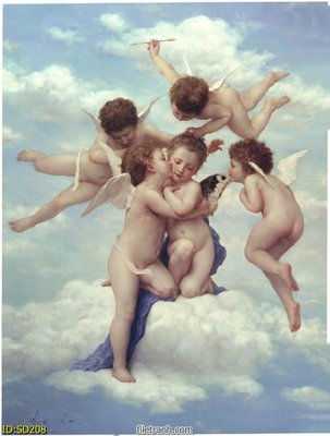 Download file gốc File tranh sơn dầu SD208 (in mica) trang trí