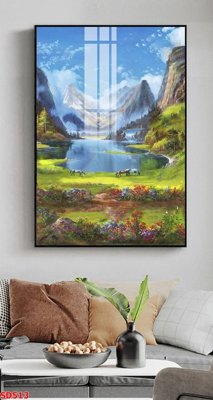 File PSD File tranh sơn dầu phong cảnh châu âu SD513 (bản gốc) chất lượng nhất