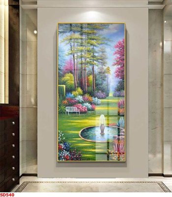 File tranh File tranh sơn dầu phong cảnh châu âu SD540 (gốc) chủ đề con người