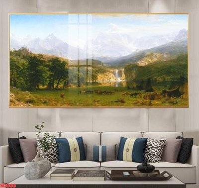 File in ấn File tranh sơn dầu phong cảnh châu âu SD566 (bản gốc) chất lượng cao