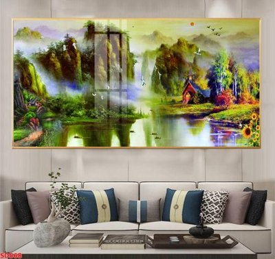 File gốc File tranh sơn dầu phong cảnh châu âu SD568 (in ấn) không giới hạn