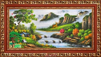 File gốc File tranh sơn dầu SD73 (phong cách) châu Âu