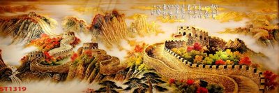 Tải file Tranh sơn thủy thác nước phong thủy ST1319 (gốc) in nhanh