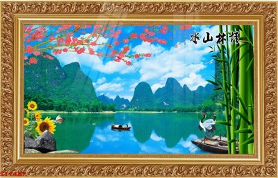 Tải file gốc Tranh sơn thủy thác nước phong thủy ST1487 (in tráng gương) 3DFile gốc Tranh sơn thủy thác nước phong thủy ST1487 (sẵn sàng in) chất lượng cao