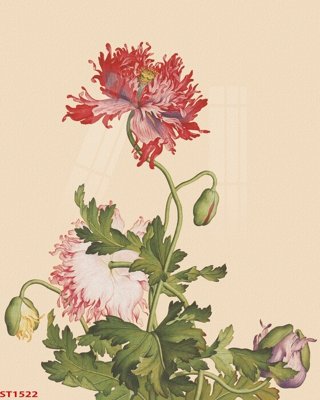 File gốc Tranh sơn thủy thác nước phong thủy ST1522 (in tráng gương) sang trọng