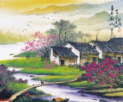 Tải file gốc Tranh sơn thủy thác nước phong thủy ST1637 (in khổ lớn) quảng cáo