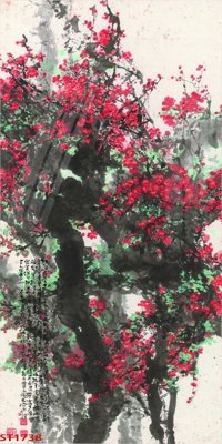 Download file gốc Tranh sơn thủy thác nước phong thủy ST1738 (in lụa) tranh 3D