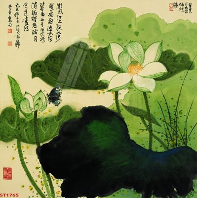 File gốc Tranh sơn thủy thác nước phong thủy ST1765 (trang trí) phòng ngủ