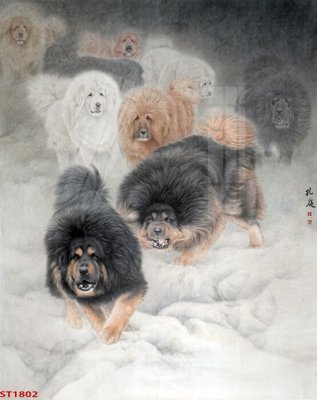 File gốc Tranh sơn thủy thác nước phong thủy ST1802 (cho in ấn) từ kho Filetranh