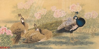 File tranh Tranh sơn thủy thác nước phong thủy ST1811 (gốc) in vải canvas